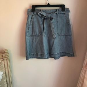 jean skirt
